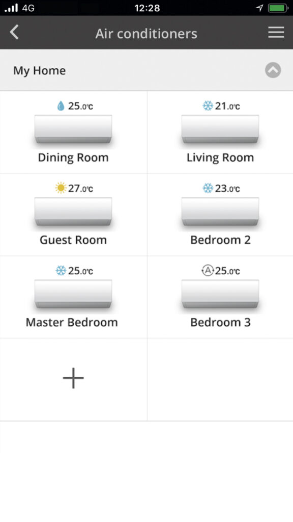 Panasonic wifi styring